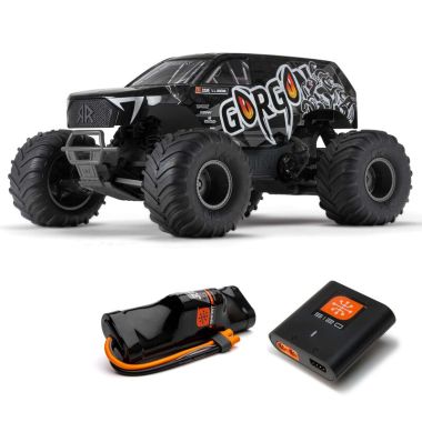 1/10 GORGON 2wd MT - batt Gunmetal - Self Assembly RTA KIT SMART USB - ARA3230SKT1