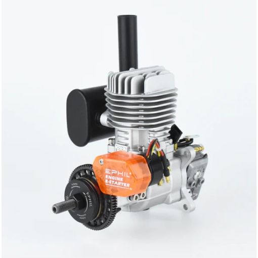 20cc Side exhaust - PRO - Gasoline  Engine  w/  E-Starter - X-20cc-S  PRO