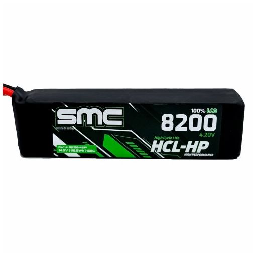 4S 8200mAh 150C Lipo HCL-HP 14.8V G10 Protection Plates - 82150-4S1P-TRX