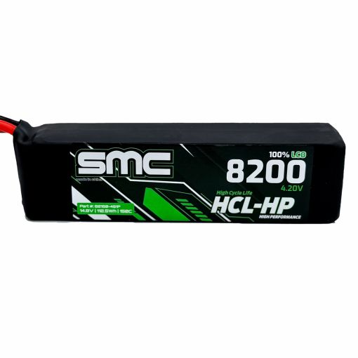 4S 8200mAh 150C Lipo HCL-HP 14.8V G10 Protection Plates - 82150-4S1P-SC5