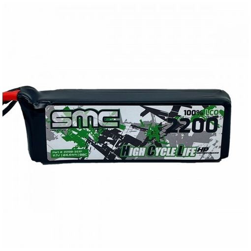 3S 2200mAH 080C Lipo HCL-HP Flight Pack 11.1V - 2280-3S1P-SC5
