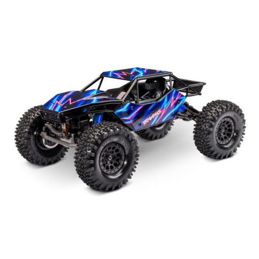 1/18 TXC-4M - Blue - Extreme Crawler 4WD RTR - TRA120074-1BLUE