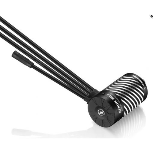 Ezrun 3665 G3 Sensored Brushless Motor, 2400kV, for 1/10 Short Course Truck/Truggy/Monster - HWI30402604