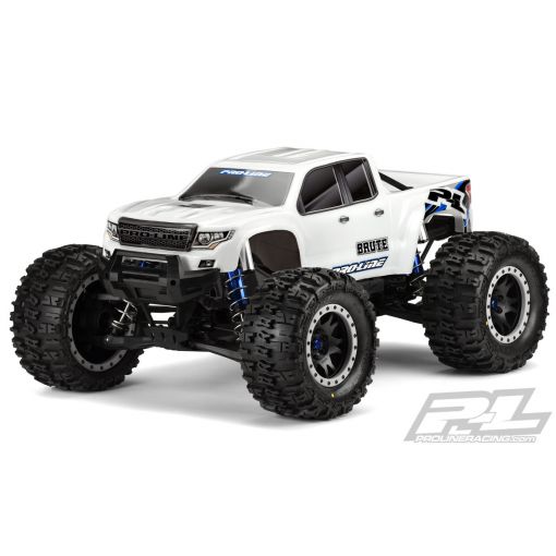 Pre-Cut Brute Bash Armor Body (White) for X-MAXX