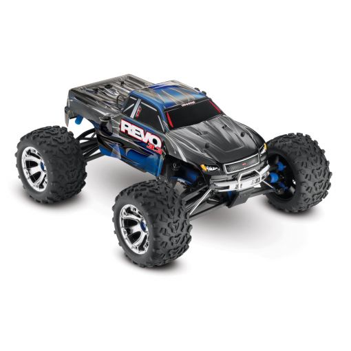 1/10 Revo 3.3 4WD Nitro Truck  RTR w/ TSM; Blue - TRA53097-3BLUE
