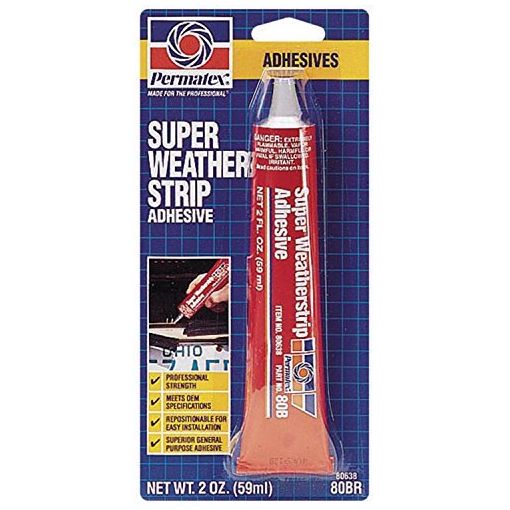 Yellow Super Weatherstrip Adhesive - 80BR (59ml)