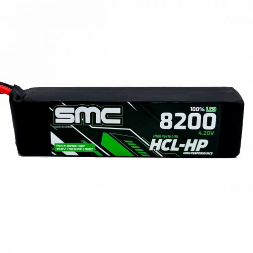 4S 8200mAh 150C Lipo HCL-HP 14.8V G10 Protection Plates - 82150-4S1P-SC5