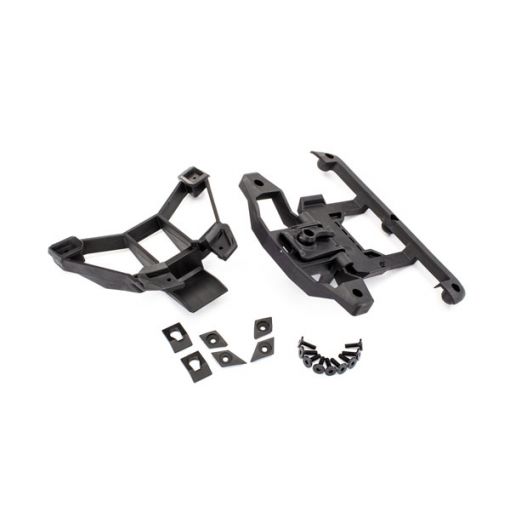 Body mounts, front & rear/ 3x12mm BCS (1) - TRA8915