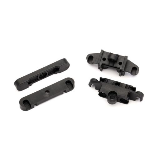 Mount, tie bar, front (1)/ rear (1)/ suspension pin retainer, front or rear (2) - TRA8916