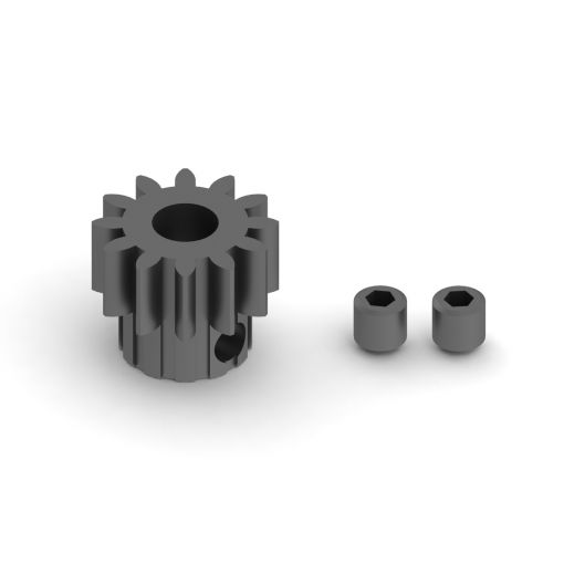 AR310473 Steel Pinion Gear 12T Mod1 5mm - ARAC7600