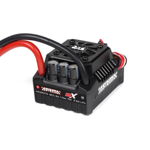 AR390173 BLX200 Brushless 8th MT 6S ESC Nero - ARAM1003