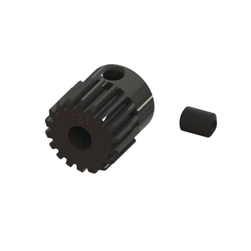 Arrma 0.5 Mod Steel CNC Pinion Gear (3.2mm Bore) (18T) - ARA-2031