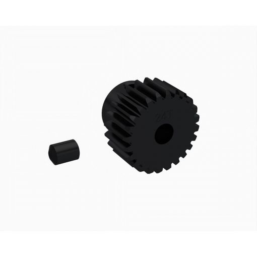 Arrma 0.5 Mod Steel CNC Pinion Gear (3.2mm Bore) (24T) - ARA-2175