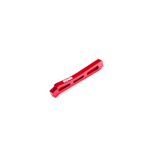 Front Center Chassis Brace Aluminum 98mm Red - ARA320564