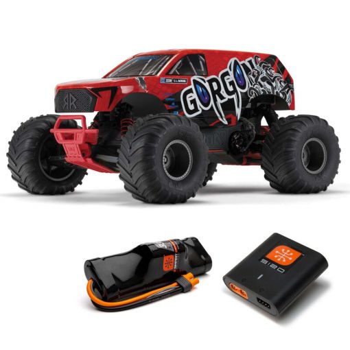 1/10 GORGON 2wd MT - Red - RTR Smart 3300 7C S120 USB
