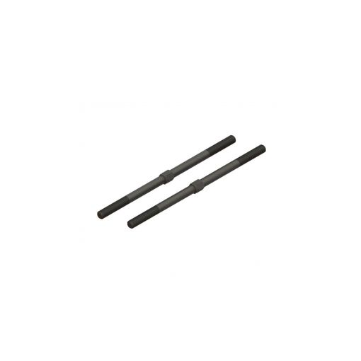 Steel Turnbuckle M6x130mm (Black) (2) - ARA340156