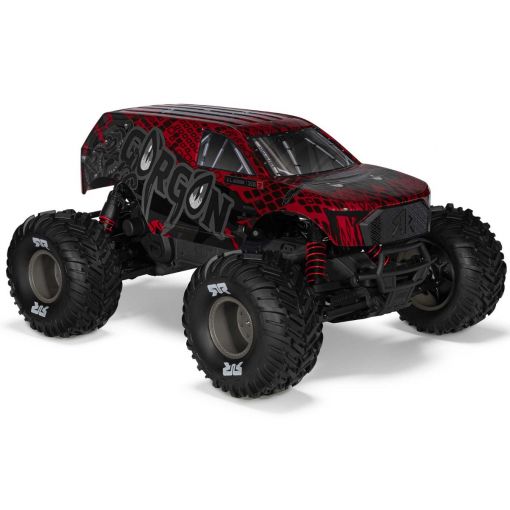 1/10 GORGON 223S - Red/Black - 2WD RTR Monster Truck - ARA3530T2