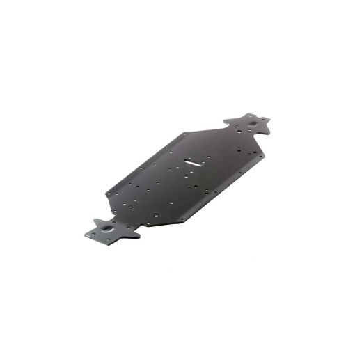 AR320188 Chassis Aluminum SWB Silver/Blue Typhon - ARAC3741