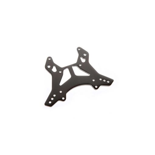 AR330220 Shock Tower Front L Aluminum Black Kraton - ARAC9027