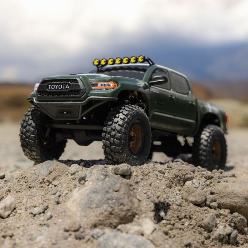 1/30 SCX30 Toyota Tacoma - Overland Edition - 4X4 RTR Brushed Rock Crawler (Battery & Charger Included) - AXI-3289T1