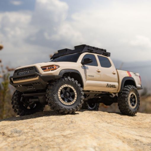 1/30 SCX30 Toyota Tacoma - Overland Edition - 4X4 RTR Brushed Rock Crawler (Battery & Charger Included) - AXI-3289T2