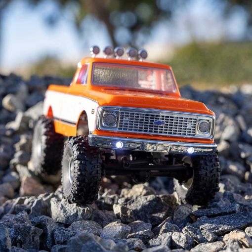Axial 1/24 SCX24 1971 Chevrolet C10 4WD Truck RTR - Orange - AXI-3408T2