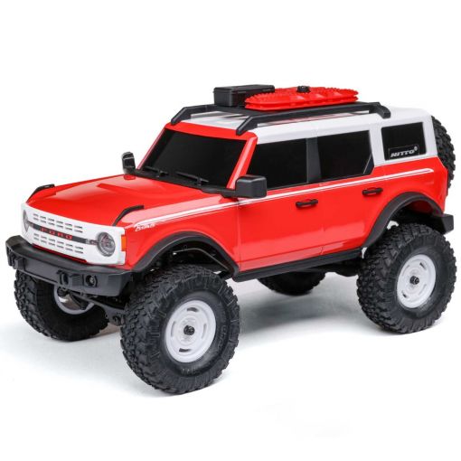 1/24 SCX24 Ford Bronco Heritage Edition - Red - 4x4 RTR (Battery & Charger Included) - AXI00006V2T6