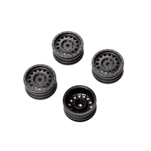 1.0 Method MR307 Hole Wheels (4pcs): SCX24 - AXI40000
