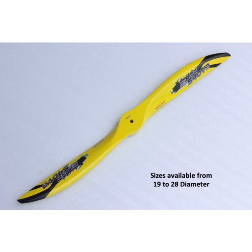 24x8 3D propeller - Yellow