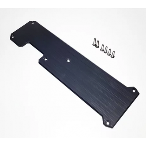 Protecteur de chassis - Traxxas Sledge 6s (Noir)