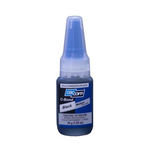 CECCORP C-Bond Black, Medium viscosity of 400-500 cps, curing time of 10-15 seconds (1.05 oz) - CECI-401128