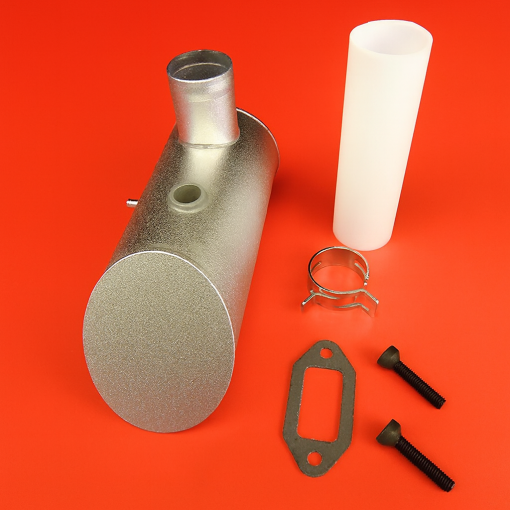 DLE120 Muffler (one hole)