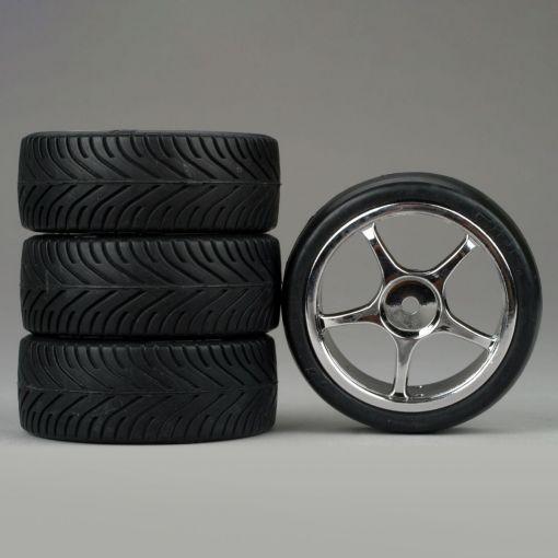 5-Spoke Chrome Wheel, Radial (4)