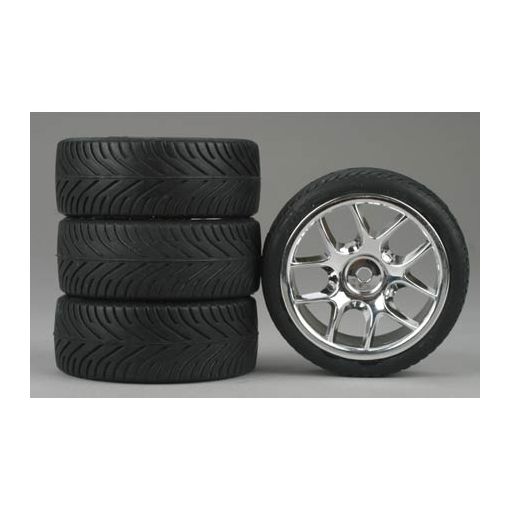 10-Spoke Chrome Wheel, Radial (4)