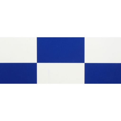 UltraCote, 1/2" Squares, White/Blue