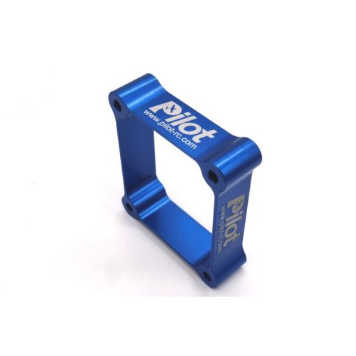 Standoff Gas Engine Mount - 25mm blue 120cc