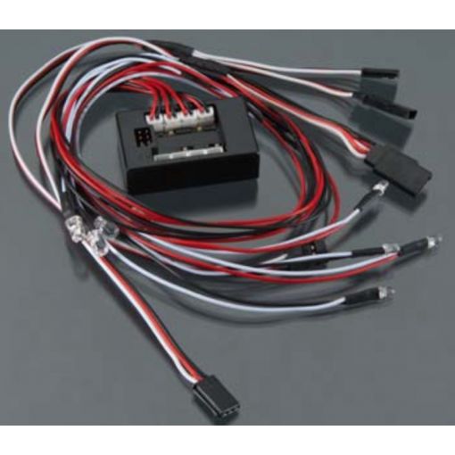 Complete LED Light System 1/10 w/Control Box (8)