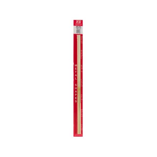 13/32\" Outside Diameter Round Brass Tube (1 pc per card)