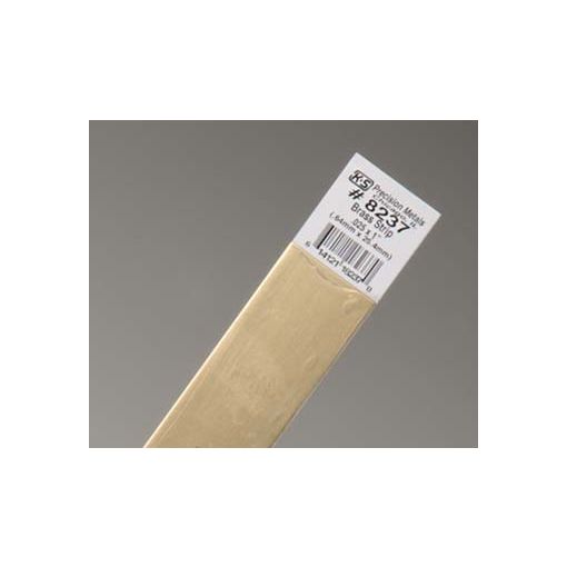 .025 x 1\" Brass Strip (1 pc per card)