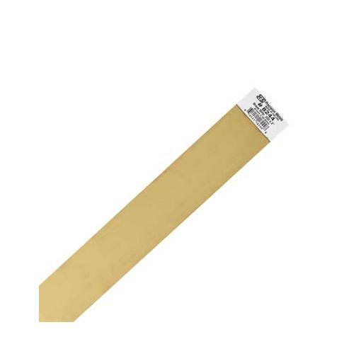 .032 x 2\" Brass Strip (1 pc per card)