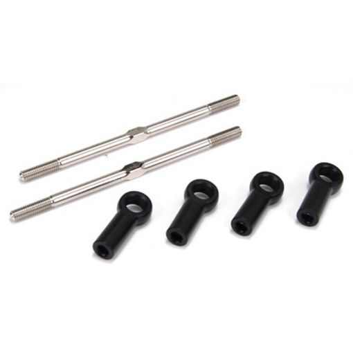 Turnbuckles, 5 x 107mm with Ends - LOSA6546