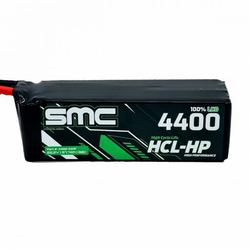 6S 4400mAh 080C Lipo HCL-HP Flight Pack 22.2V - 4480-6S1P-XT90
