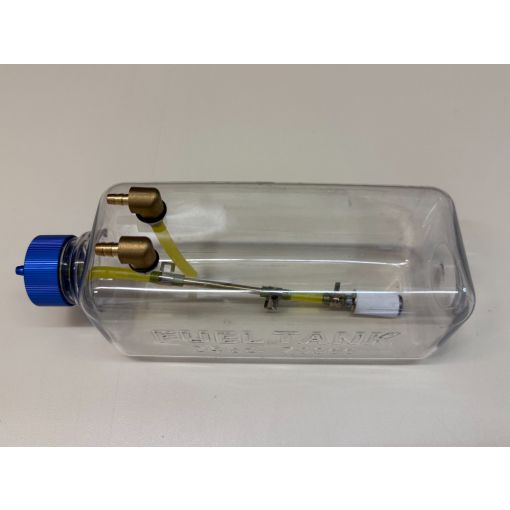 14OZ TRANSPARENT Fuel tank 410cc WITH FILTER