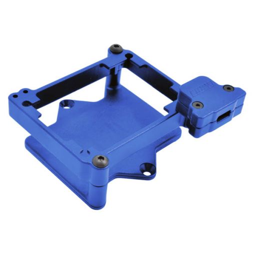 RPM ESC Cage for the Castle Mamba X ESC - Blue - RPM73765