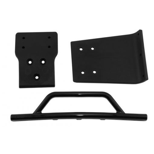 RPM Slash 4x4 Front Bumper & Skid Plate - Black