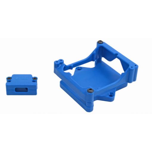 RPM ESC Cage for Castle Sidewinder 4 ESC - Blue