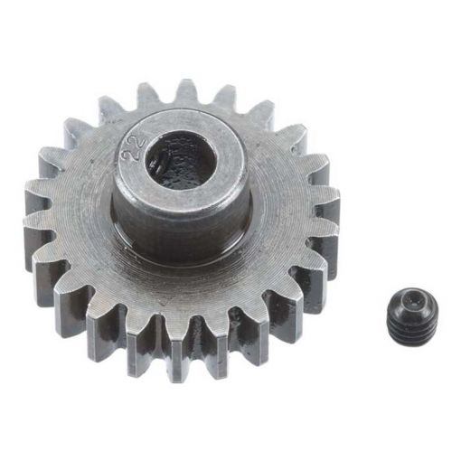 Extra Hard 5mm Bore 1 Module Pinion 22T