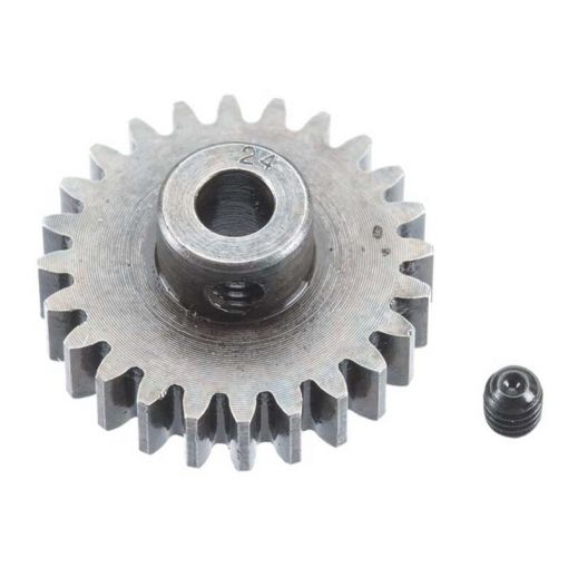 Extra Hard 5mm Bore 1 Module Pinion 24T