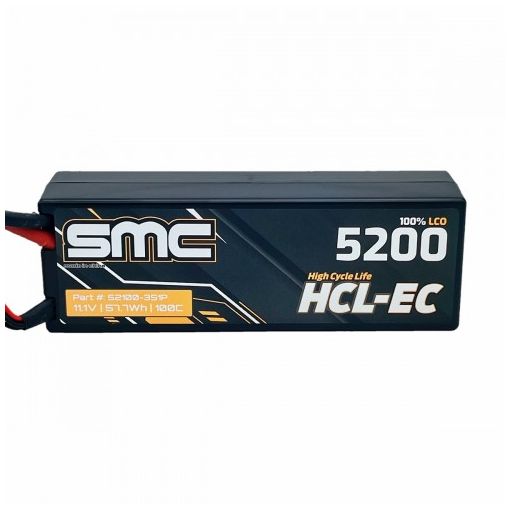3S 5200mAH 100C Lipo HCL-EC 11.1V Hardcase - 52100-3S1P