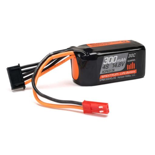 4S 14.8V 300mAh 30C LiPo Battery - SPMX3004SJ30